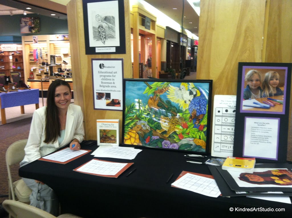 Kindred Art Studio's Booth.
