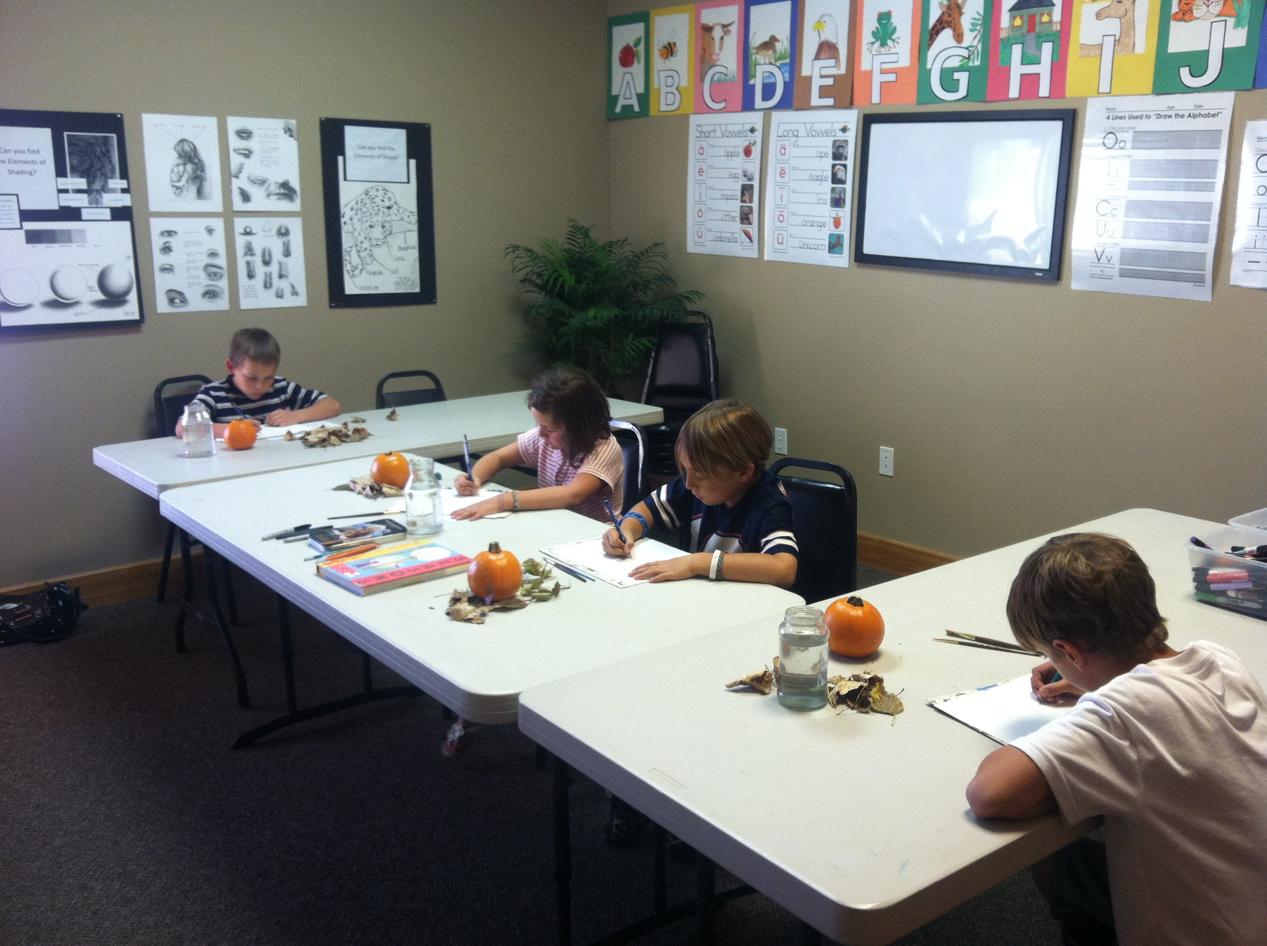 Pumpkins 8-12 year old class