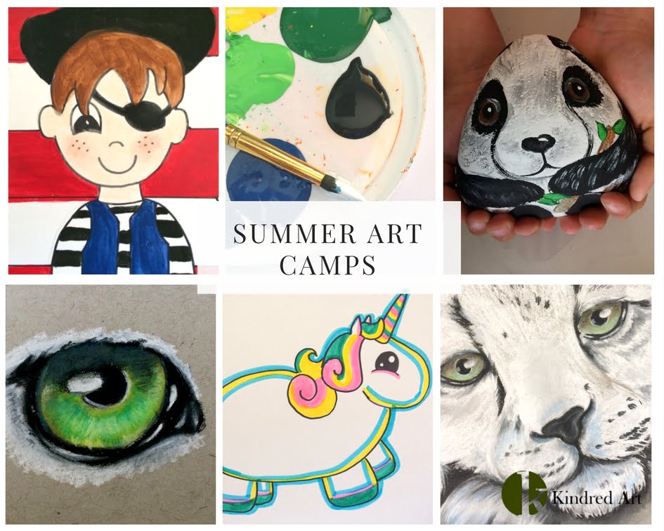 2017 Kids Summer Art Camps - Kindred Art